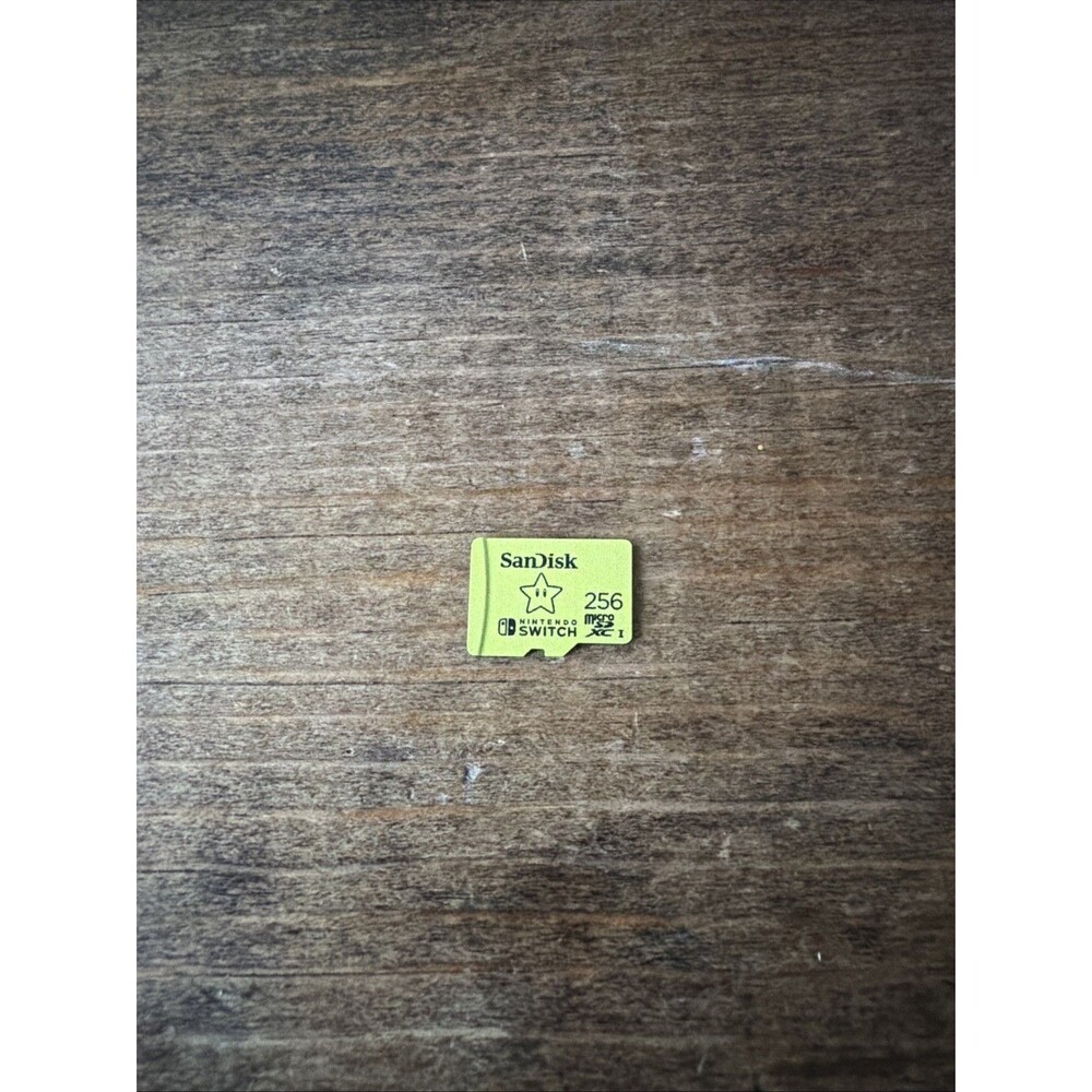 256 Gigabyte SanDisk Micro SD card for the Nintendo switch